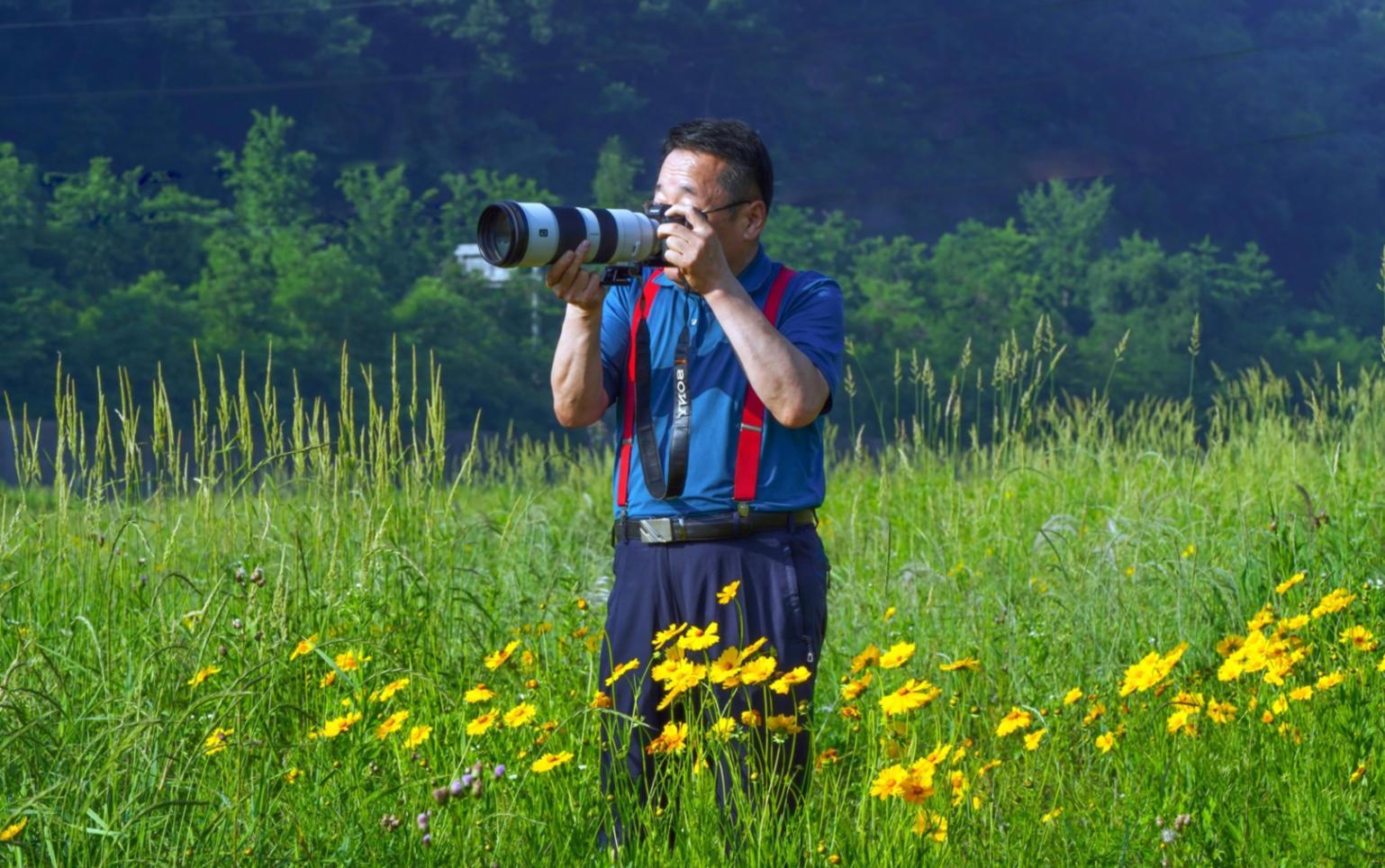 Portrait photography workshop in progress